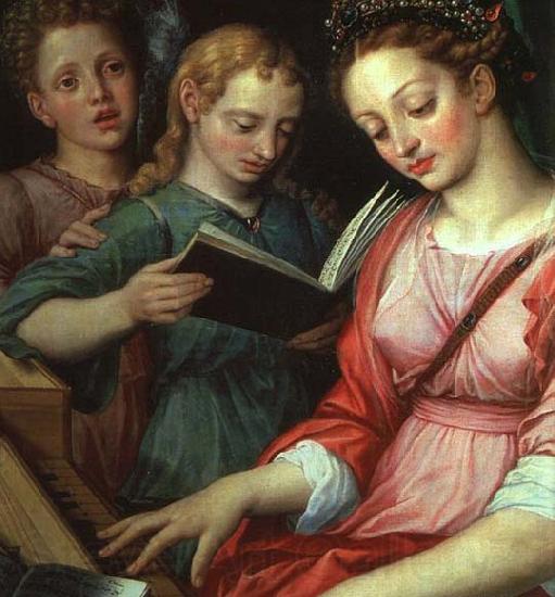 COXCIE, Michiel van Saint Cecilia Germany oil painting art